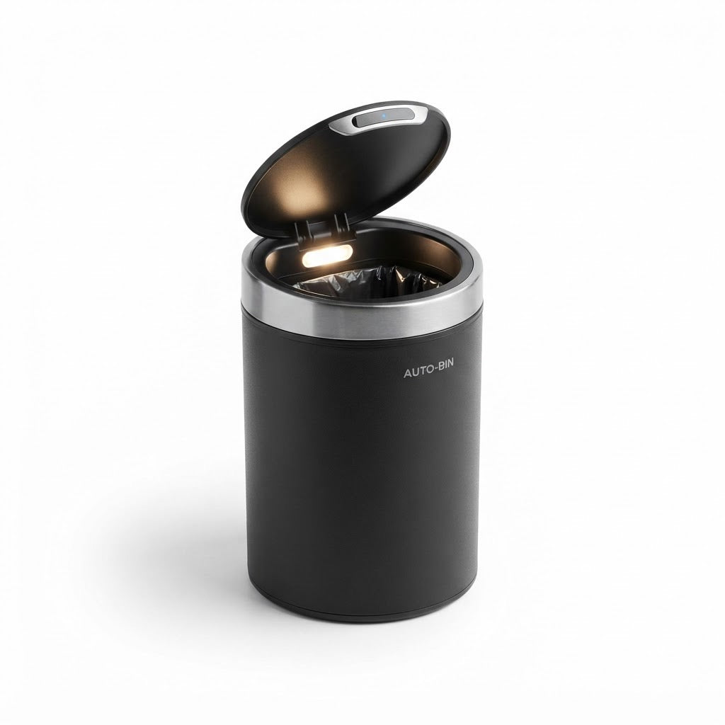Car Trash Can with Motion Sensor Lid