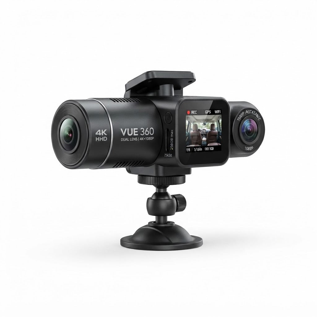 360 Degree Dash Cam with Cabin View